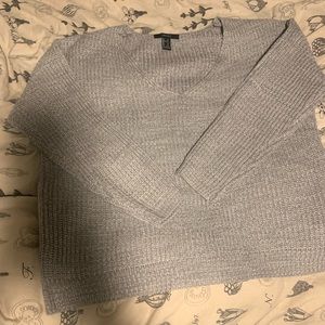 Gray Forever 21 sweater